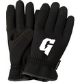 Slip On Black Touchscreen Mechanics Gloves